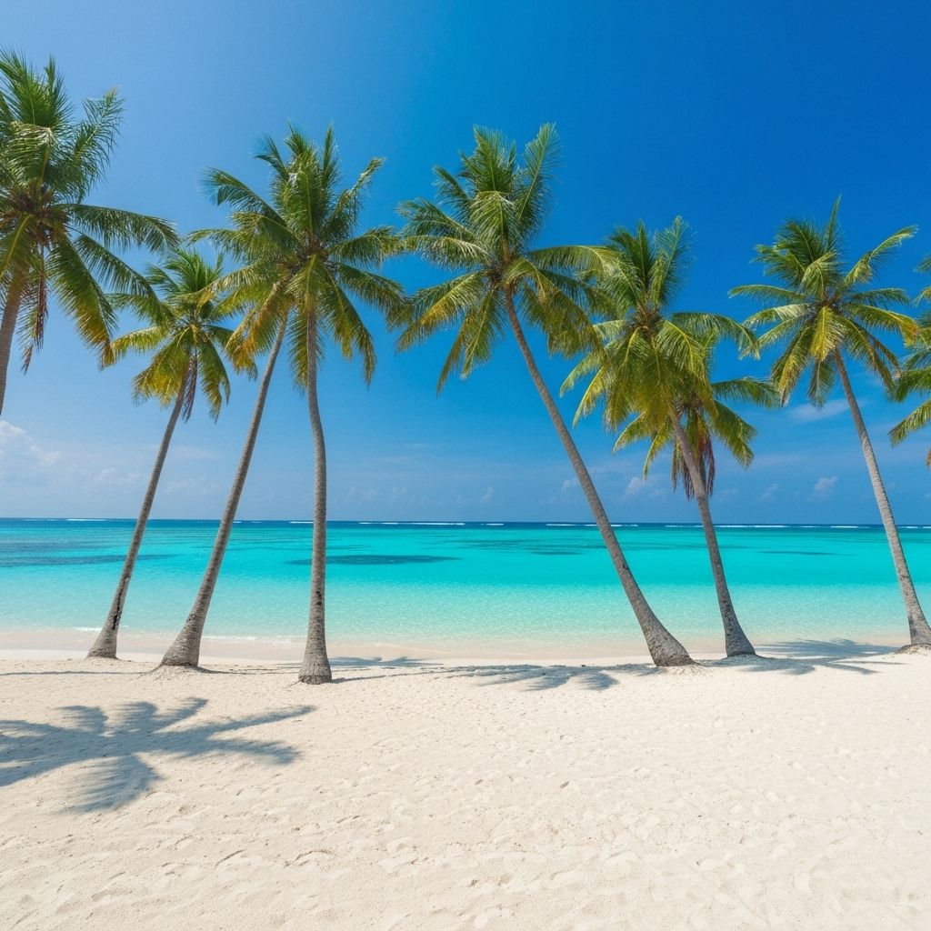 Tropical Paradise Rendering